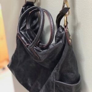 HOBO Sheila Leather Satchel Purse